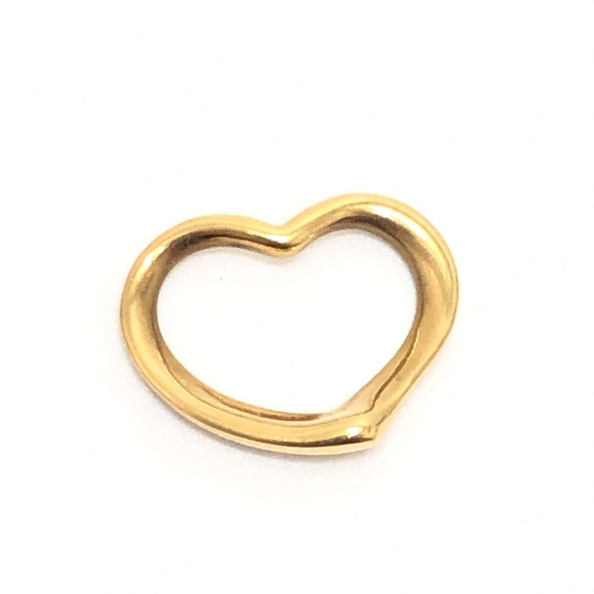 Tiffany Authentic 18k Yellow Heart Necklace 1340$